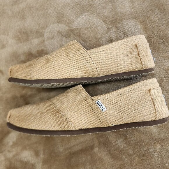 Toms Classic Burlap Flats for Men main image 7